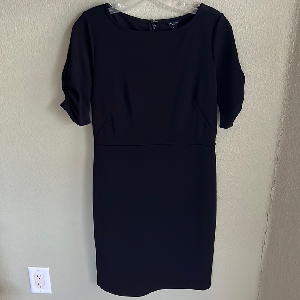 Ann Taylor Black Pencil Dress